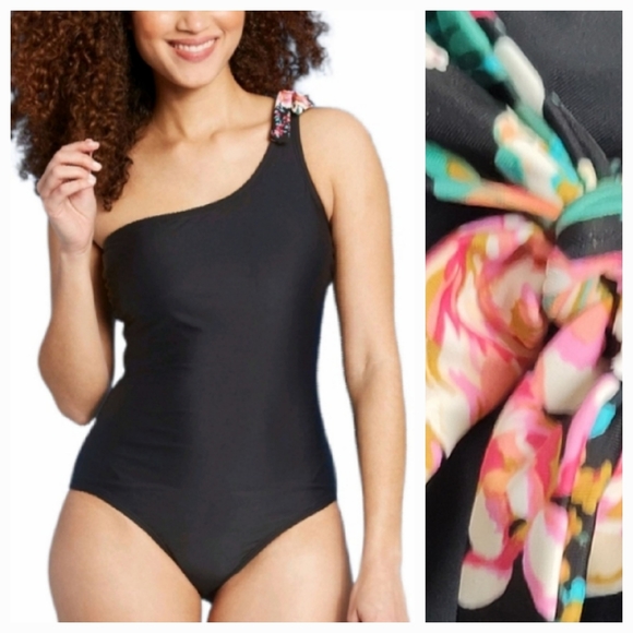 Kona Sol Other - Kona Sol one strap one piece swim suit black medium
